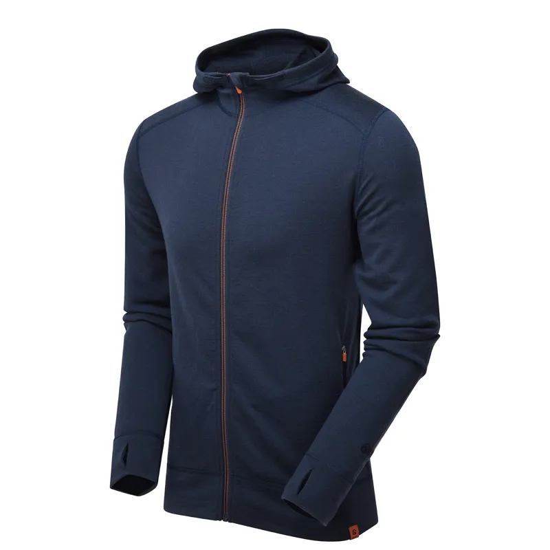 Keela Merino Hoody Mens in Night Blue-1